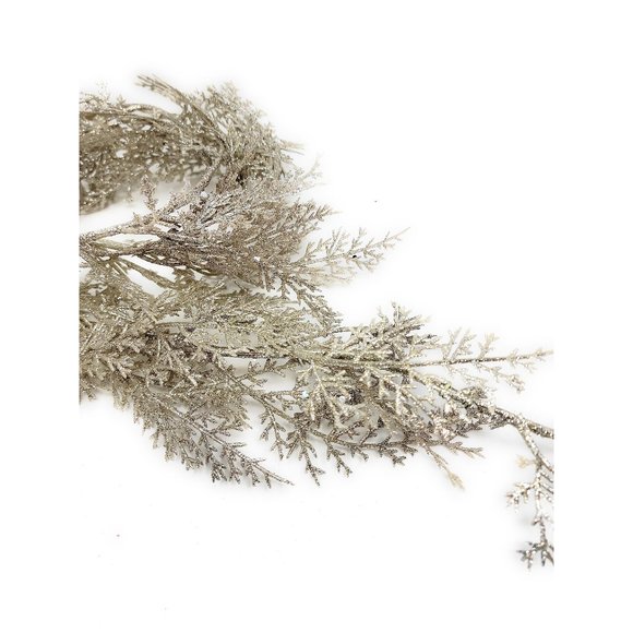 Juniper Pine Champagne Gold Garland - Party Decor, 6 Feet - Picture 1 of 3